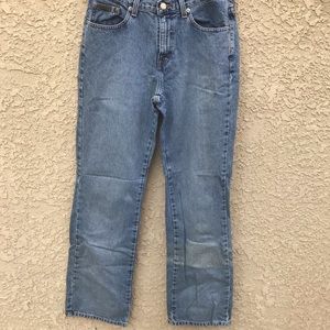 VTG 90's Calvin Klein Boot Sandblast Jeans 6x32